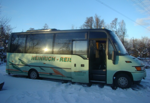 Autobusu noma Iveco 25 sēdvietas vietas