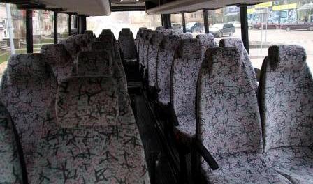 Autobusu noma Iveco 29 sēdvietas vietas