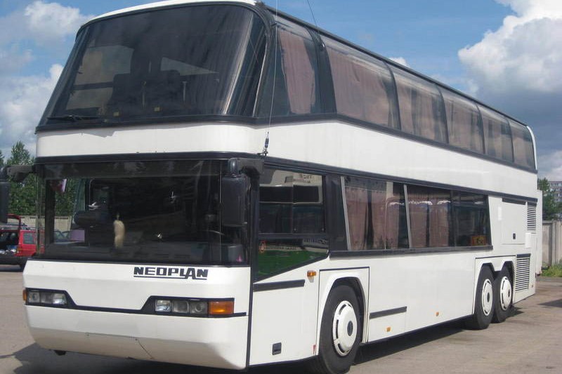 Autobusu noma Neoplan Setra 60 70 80 sēdvietas vietas